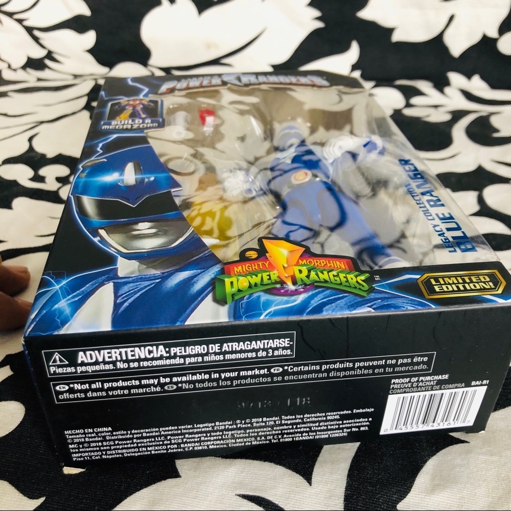 Power Rangers Legacy Mighty Morphin Blue Ranger - Picture 6 of 7